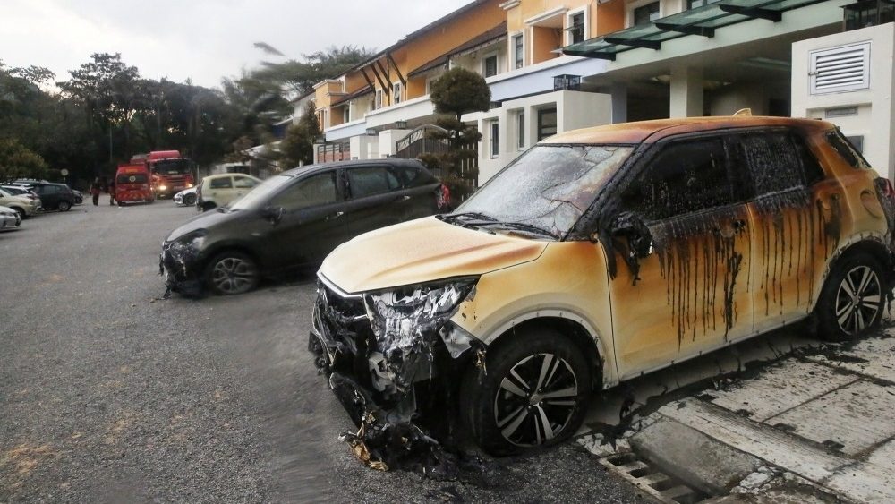 Residents Traumatised as Glass Shatters and Fire Scorches Putra Heights
