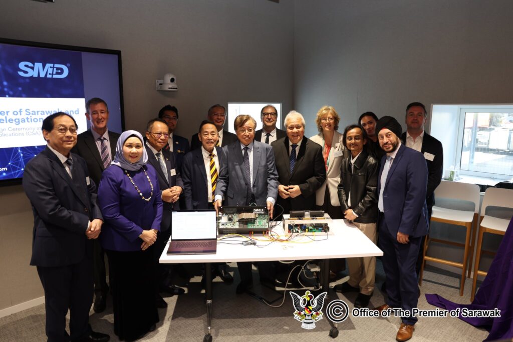 Sarawak Launches World-First KETEQ AI Power Converter in UK 2 Sarawak Launches World-First KETEQ AI Power Converter in UK