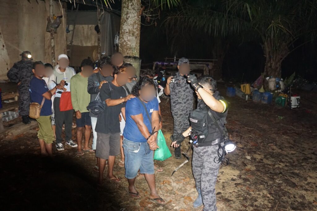 17 Undocumented Migrants Nabbed in Saratok Farmhouse Immigration Raid 2 17 Undocumented Migrants Nabbed in Saratok Farmhouse Immigration Raid