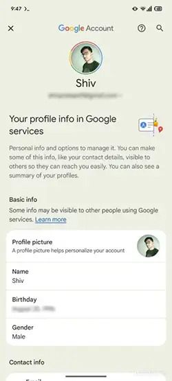 Android 16 May Introduce a Colourful Revamp to Google Account Settings 5 Android 16 could bring a splash of color to your otherwise dull Google Account management screen