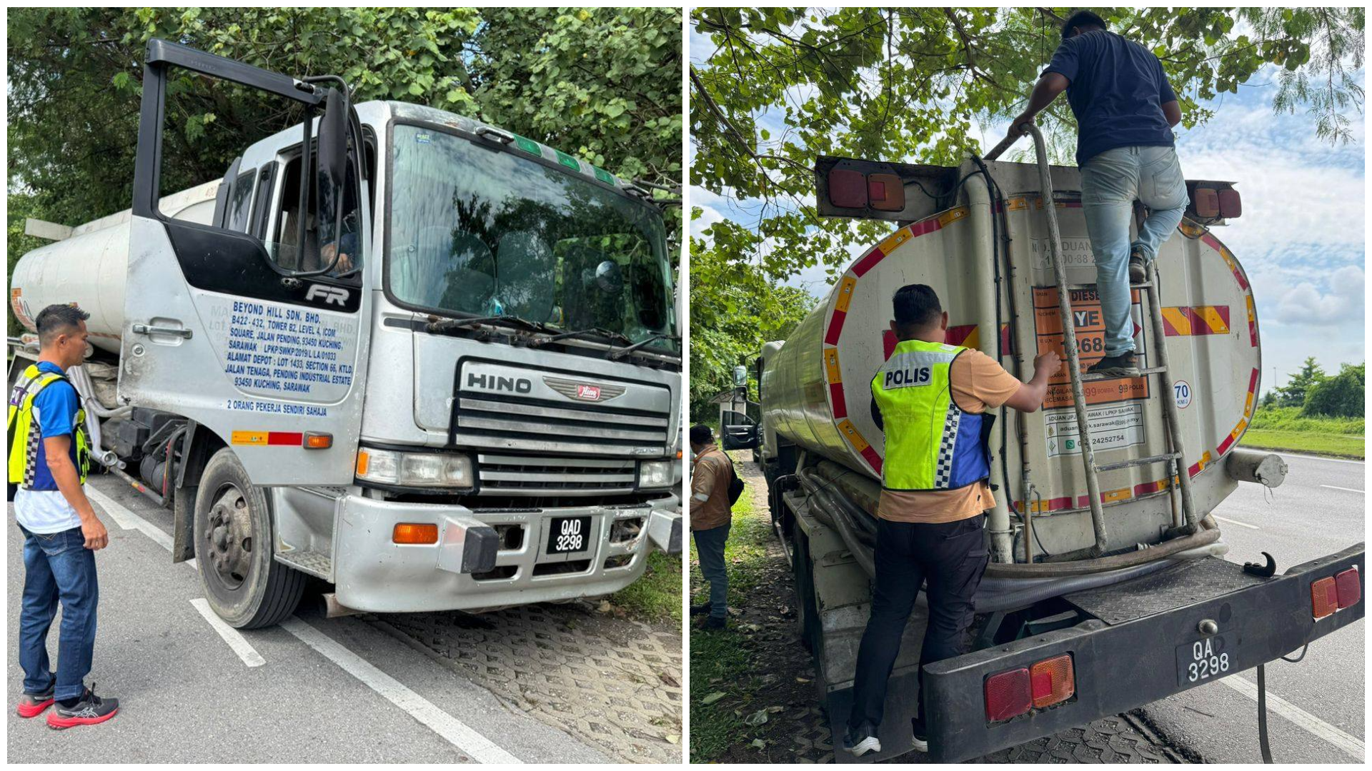 Marine Police Stop RM257k Diesel Smuggling Attempt in Pending 1 Marine Police Stop RM257k Diesel Smuggling Attempt in Pending