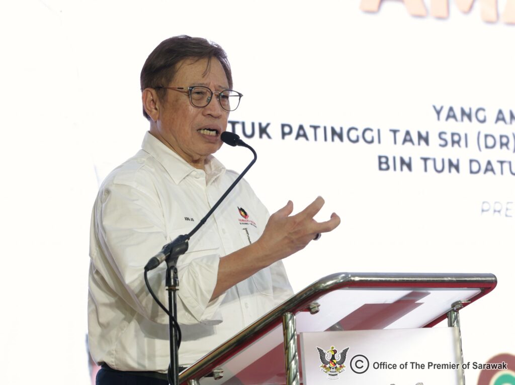 Premier Abang Zohari Launches Upgraded Tanjung Manis Airport