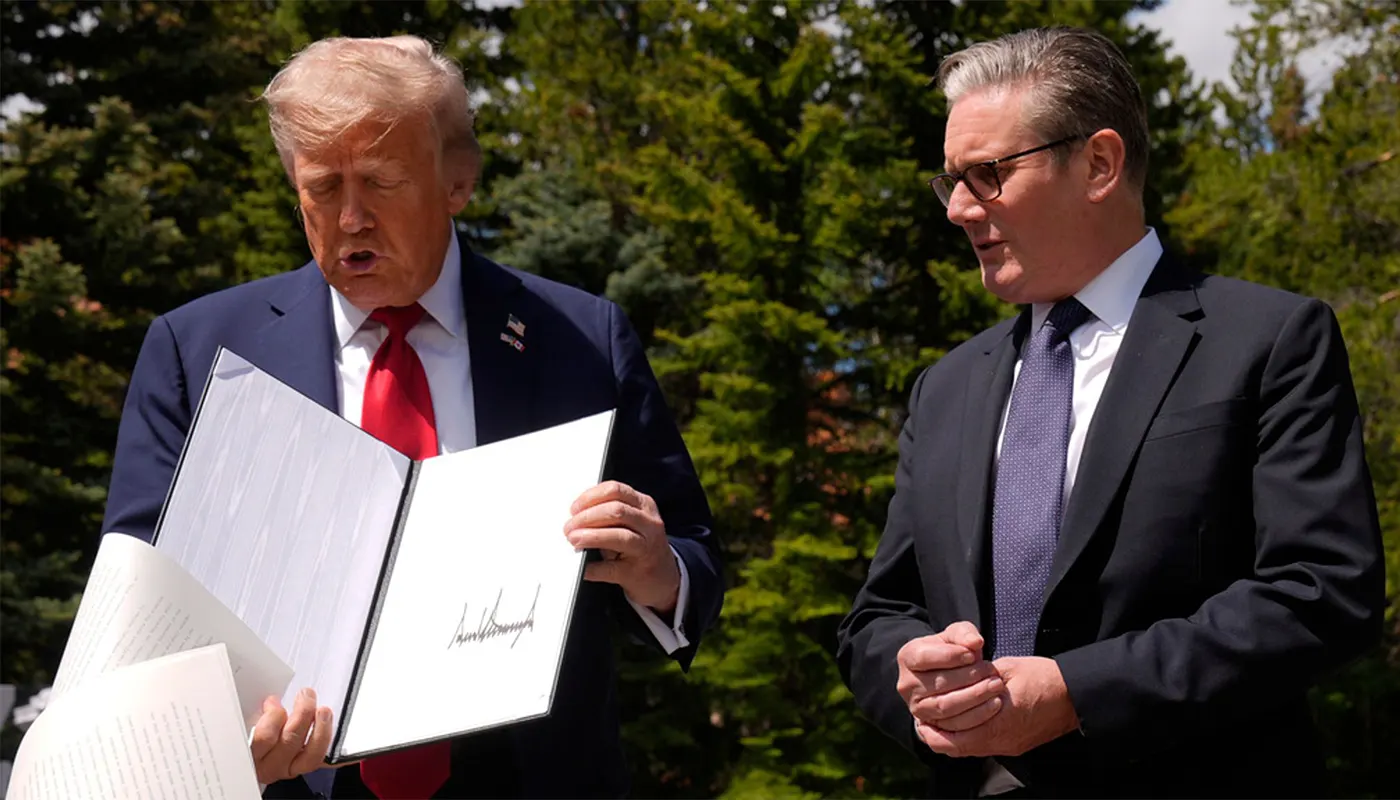 US–UK Trade Deal ‘Done’, Says Trump After Meeting Starmer at G7 1 US–UK Trade Deal ‘Done’, Says Trump After Meeting Starmer at G7