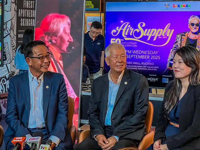 Aussie Brand Air Supply to Perform in Kuching for 50th Anniversary Celebration Concert