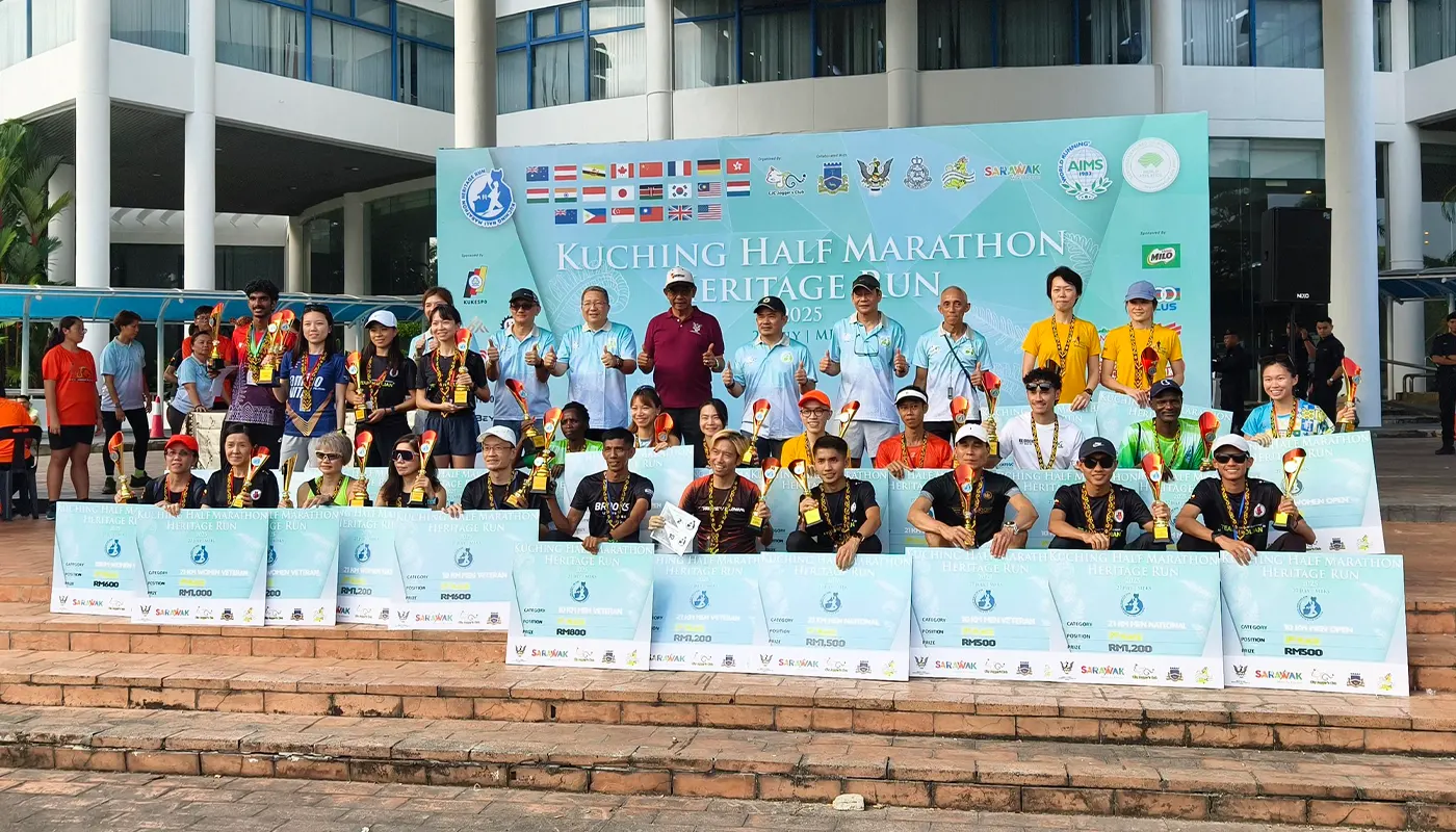 Kuching Half Marathon 2025 Draws 3,200 Runners, Boosts Sports Tourism
