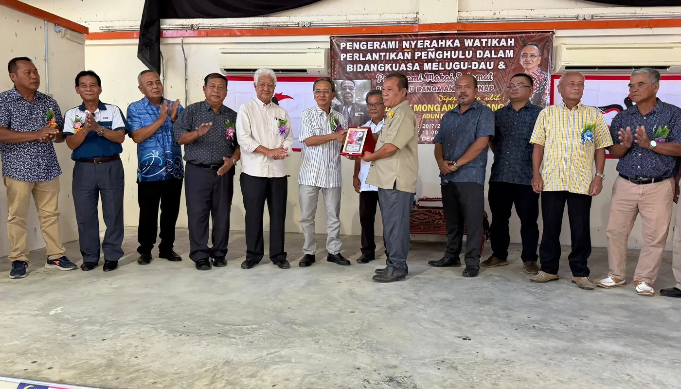 Proud Munap Appointed as Head of Melugu-Dau, Vows to Uphold Unity 1 Proud Munap Appointed as Head of Melugu-Dau, Vows to Uphold Unity