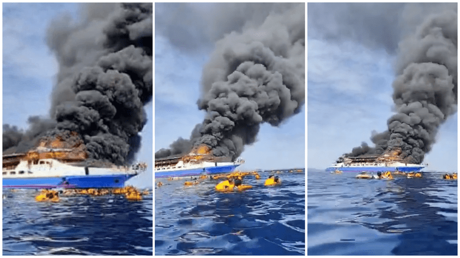 Tragedy at Sea 3 Dead, 150 Rescued After Indonesian Ship Fire