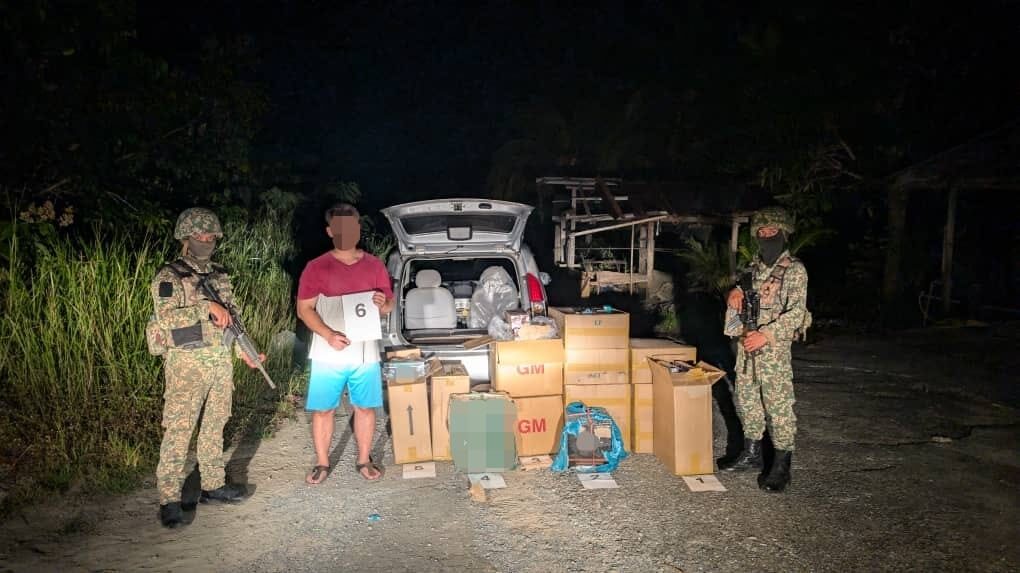 Troop 9 RS Foils Smuggling Attempt at Limbang Border, RM139k Seized