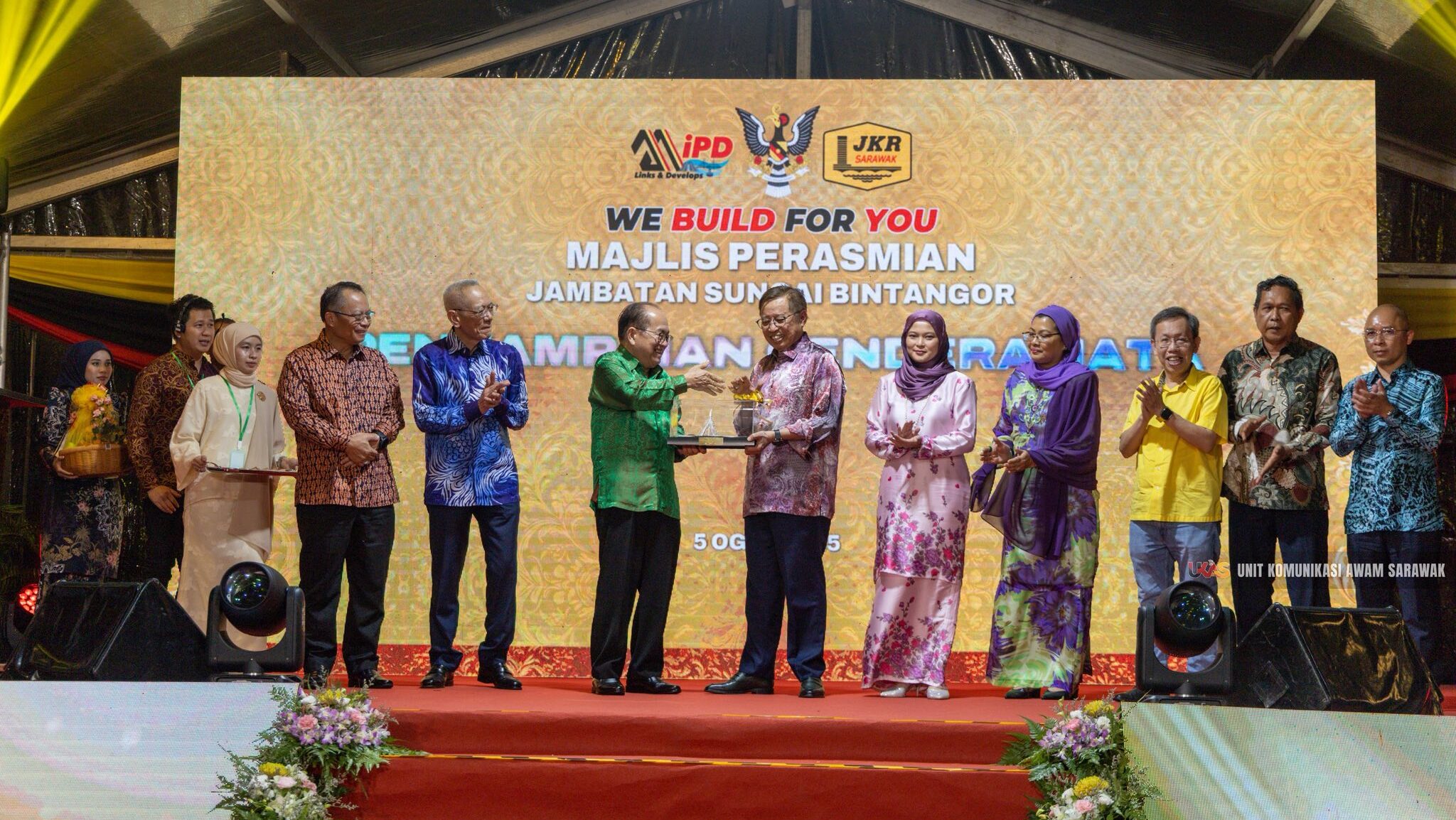 Abang Jo Clears Rumours Woman at Events Is His Daughter, Not Wife