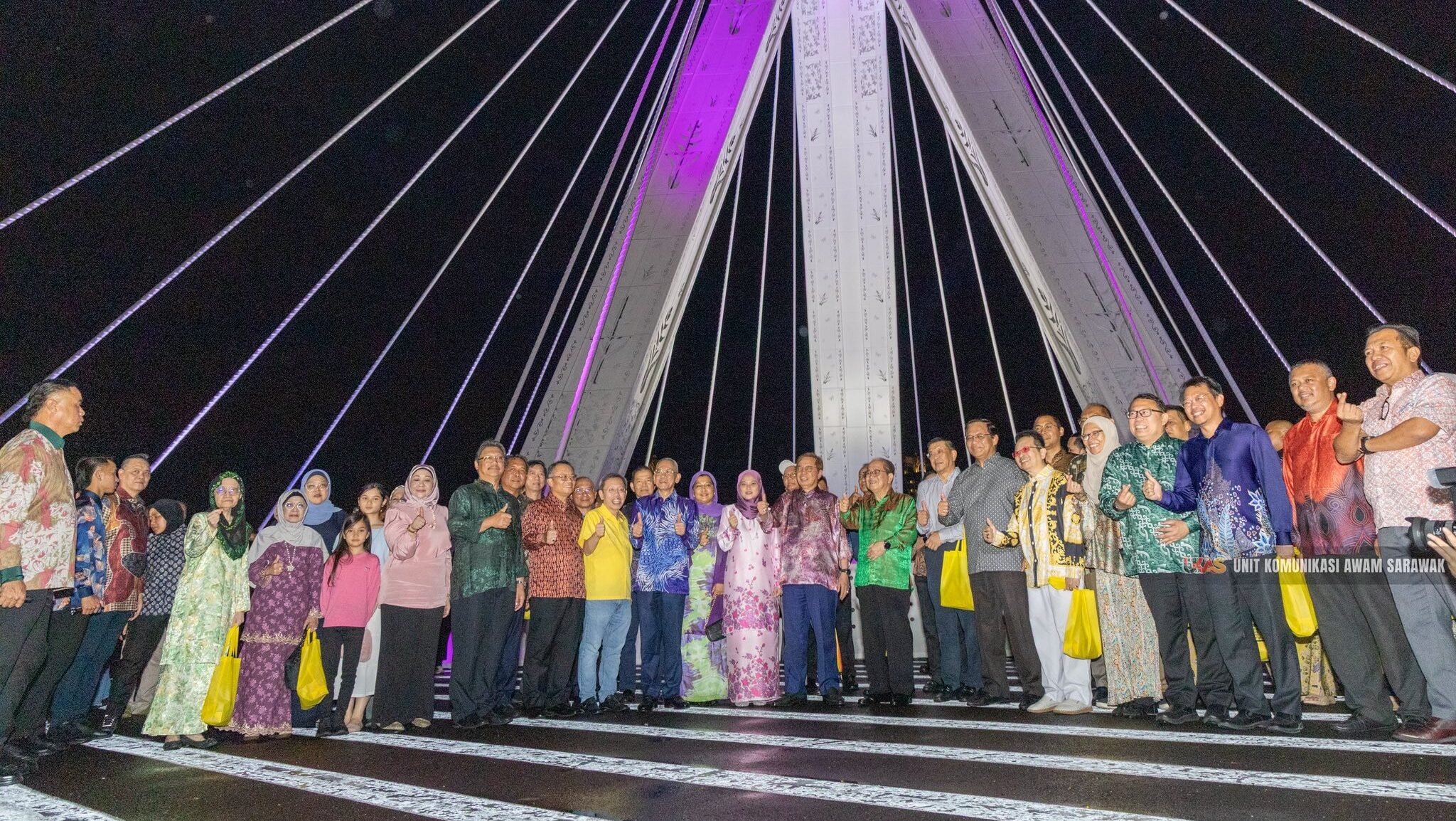 Datuk Amar Juma’ani Bridge a New Landmark for Satok’s Growth