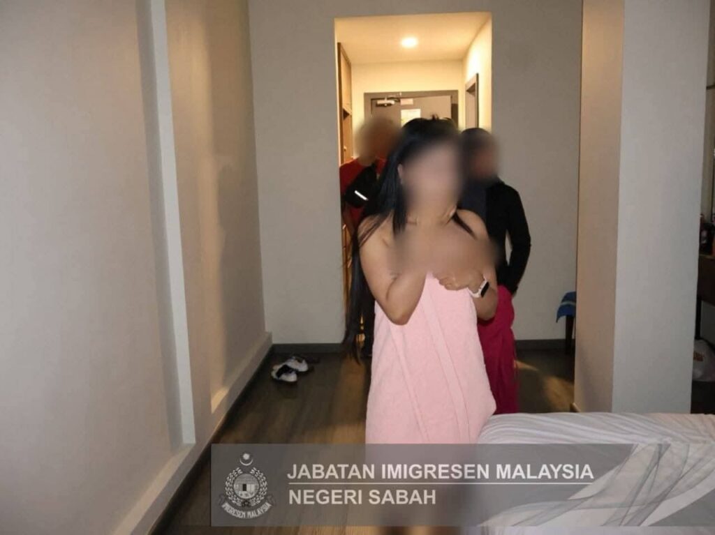 Five Foreign Women Arrested in Kota Kinabalu for Misuse of Immigration Passes