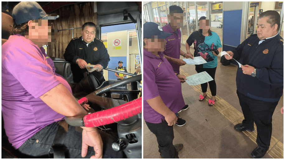 JPJ Miri Enforces Seatbelt Safety in Express and Tour Buses Ops