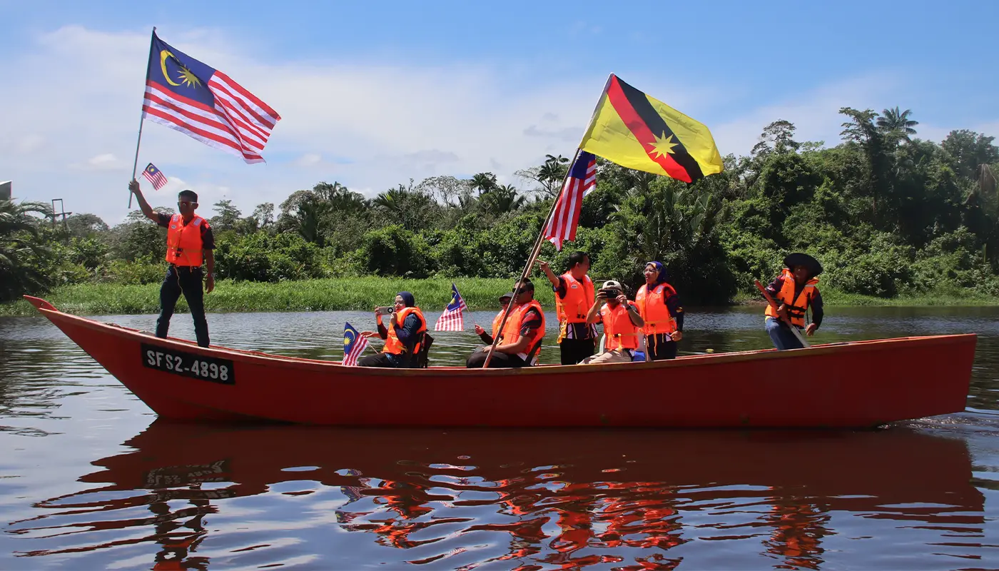 Kuala Balingian Enlivens the 2025 Jalur Gemilang Independence Parade
