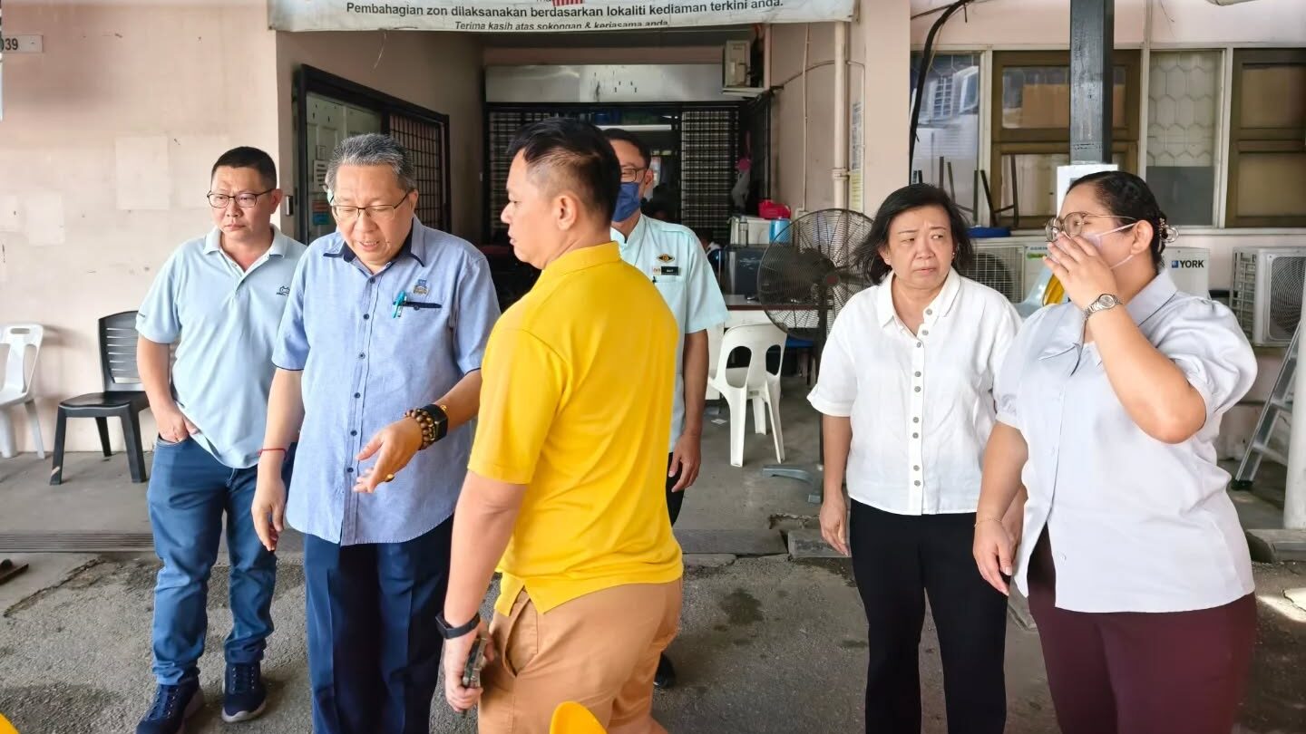 MBKS Steps In After Heavy Rain Causes Roof Leak at Klinik Kesihatan Tanah Puteh