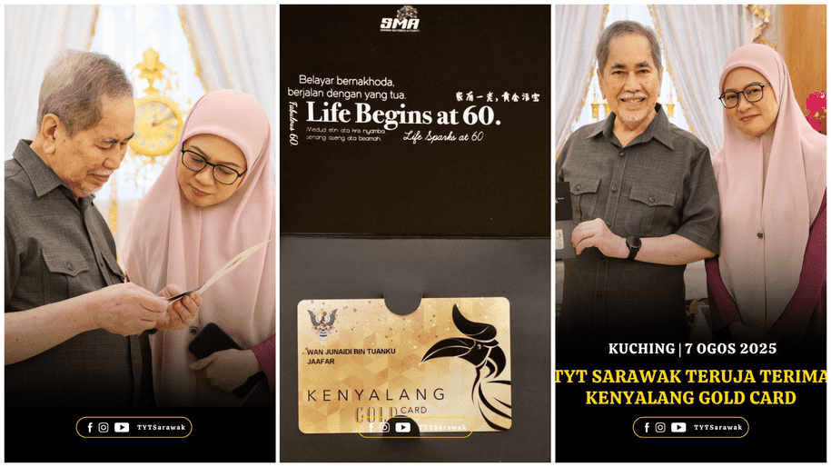 Sarawak TYT Praises Kenyalang Gold Card as Senior-Friendly Move