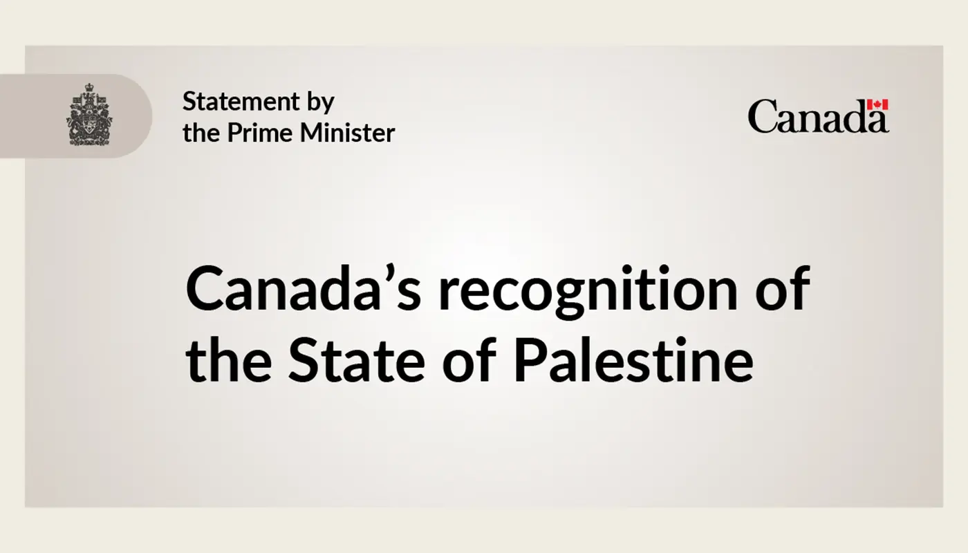 Canada Officially Recognises State of Palestine in Major Foreign Policy Shift