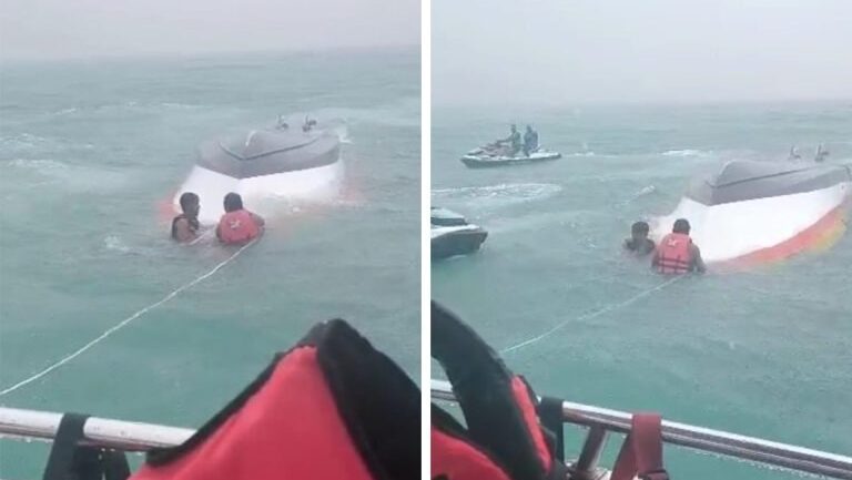Eight Injured After Tourist Boat Capsizes During Parasailing in Langkawi 1 Eight Injured After Tourist Boat Capsizes During Parasailing in Langkawi