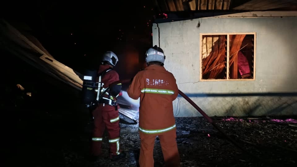 Fire Destroys BEM Bakas Sibuti Church, Pastor Escapes Unharmed