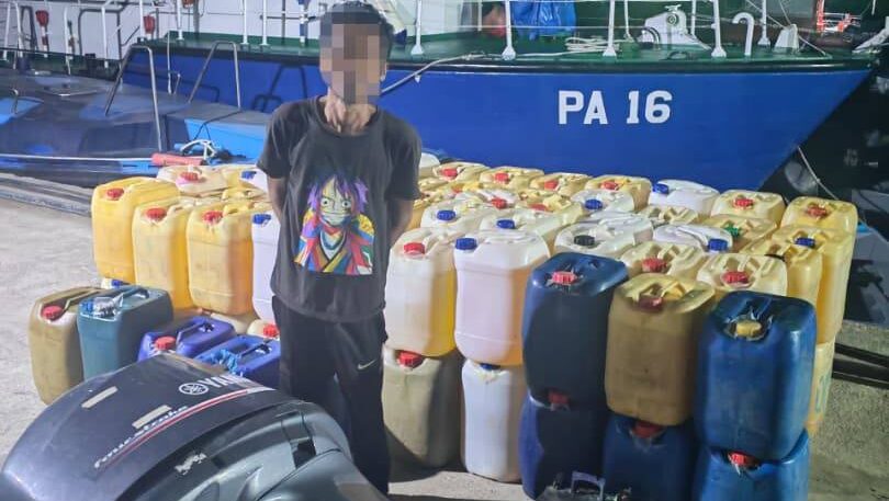 Four Smugglers Caught in Marine Police Strike Across Sabah