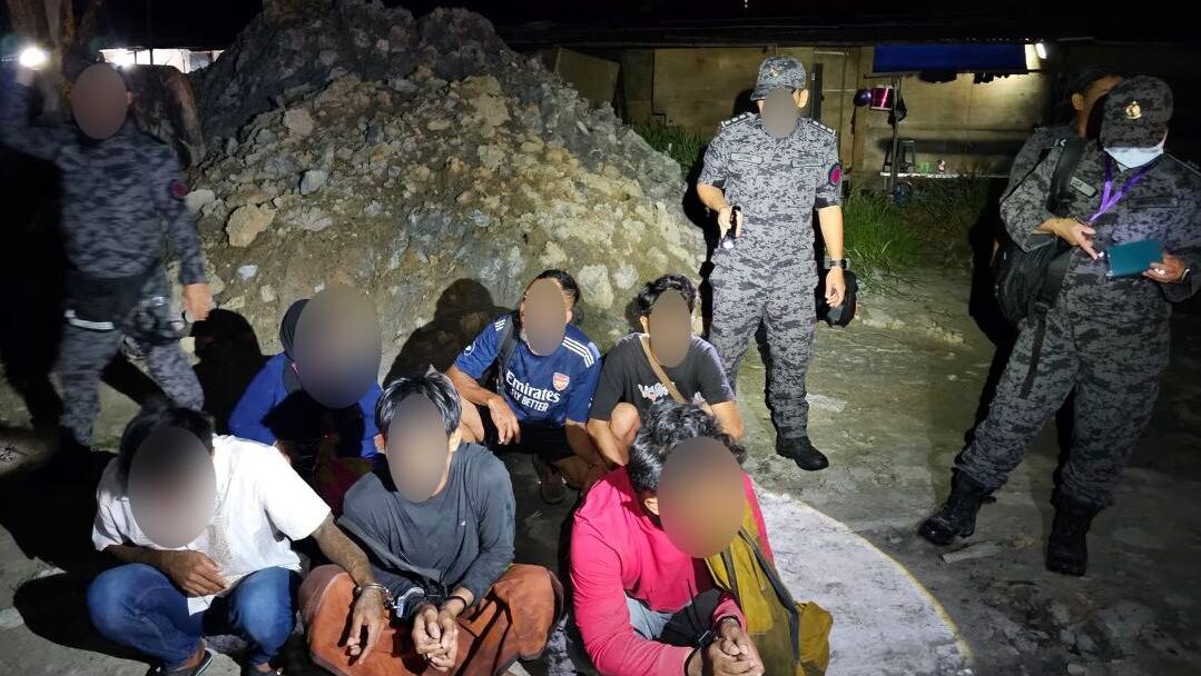 Immigration Ops in Kuching and Kota Samarahan 34 Foreigners Arrested