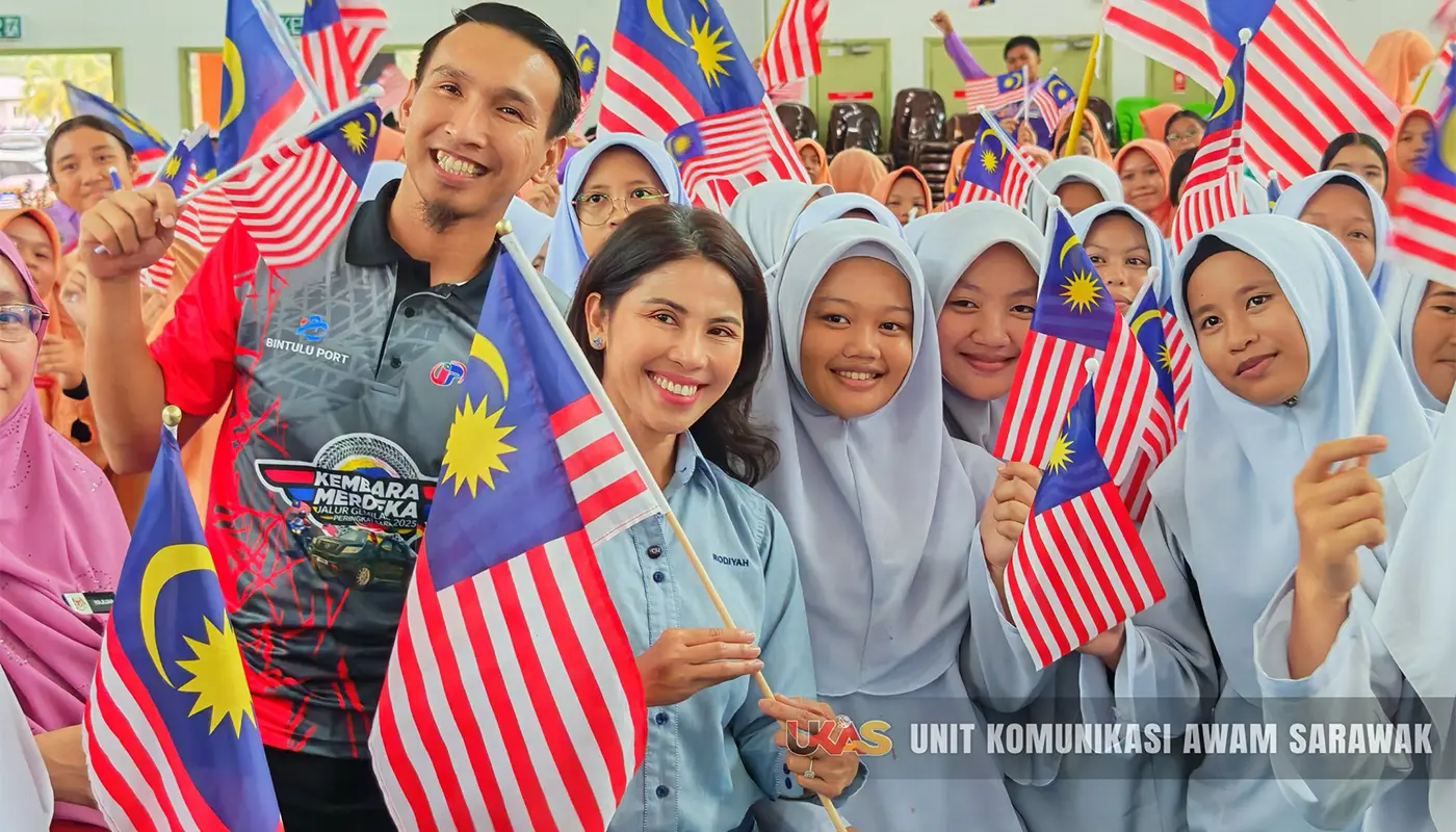 KMJG 2025 Sparks Patriotism in Sadong Jaya with Jalur Gemilang Spirit 1 KMJG 2025 Sparks Patriotism in Sadong Jaya with Jalur Gemilang Spirit