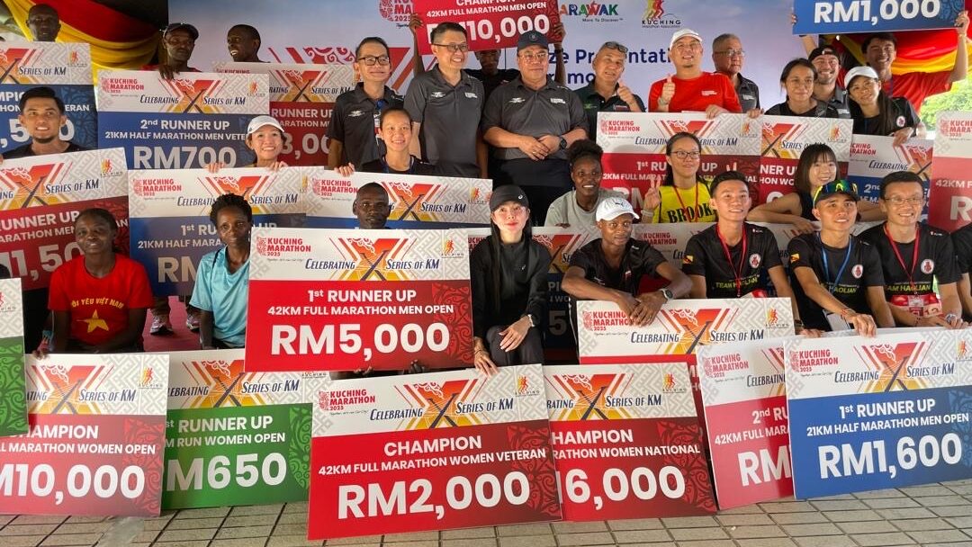 Kuching Marathon 2025 Attracts 14,000 Runners from 37 Nations