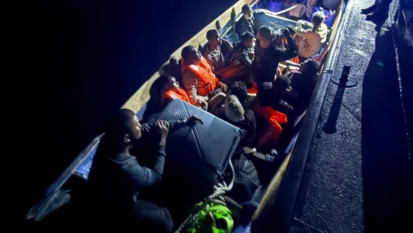 Melaka Maritime Patrol Detains 20 Illegal Immigrants in Tanjung Kling Waters