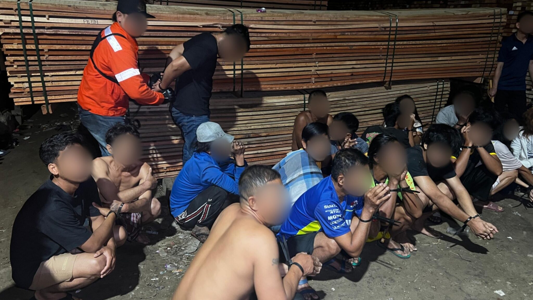 Ops Sapu 63 Illegal Immigrants Detained in Bintulu Crackdown