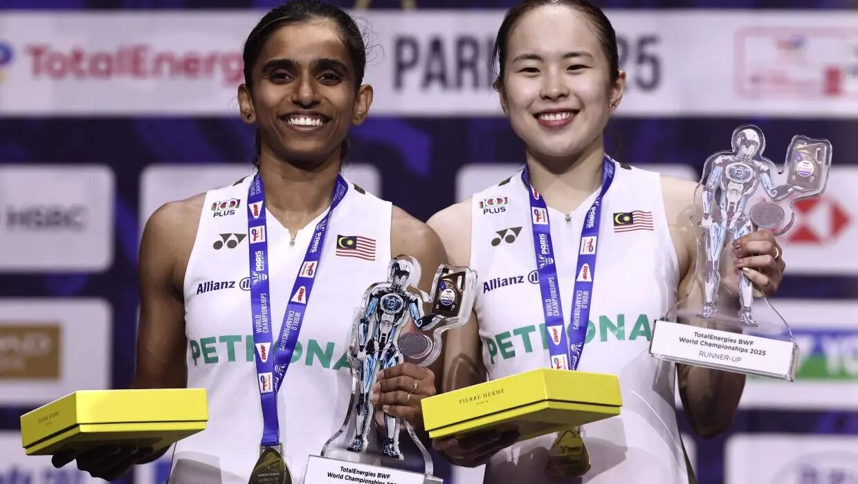 Pearly-Thinaah Make History With Silver at BWF World Championships