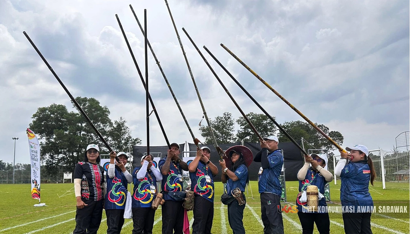 Sarawak Dominates Blowpipe Competition With Full Gold Haul 1 Sarawak Dominates Blowpipe Competition With Full Gold Haul
