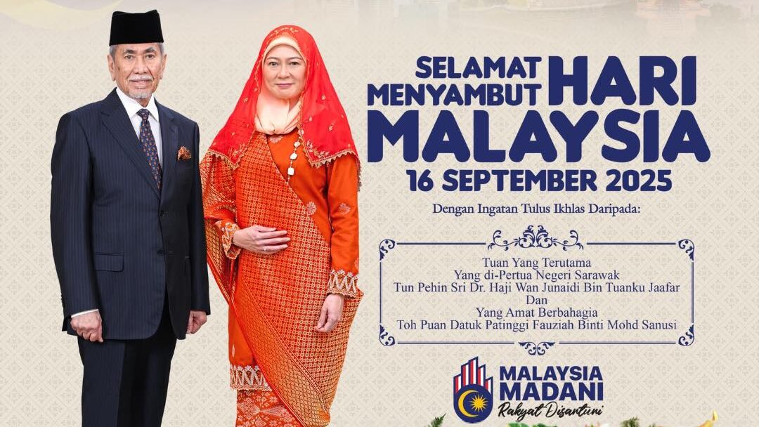 Sarawak Ruler Urges People to Embrace True Spirit of Malaysia Day 2025 1 Sarawak Ruler Urges People to Embrace True Spirit of Malaysia Day 2025