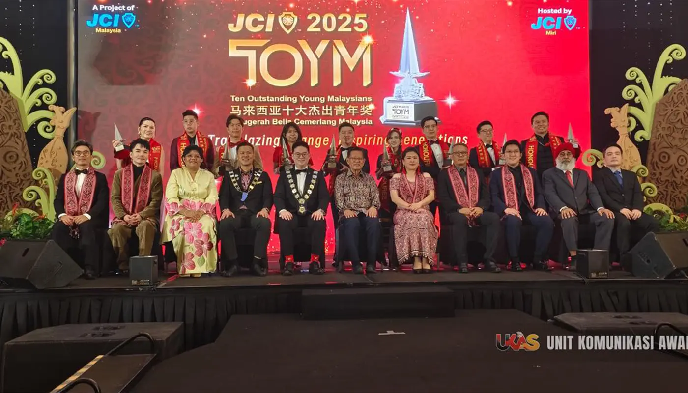 Sarawak Youths Shine at National JCI TOYM 2025 Awards Ceremony