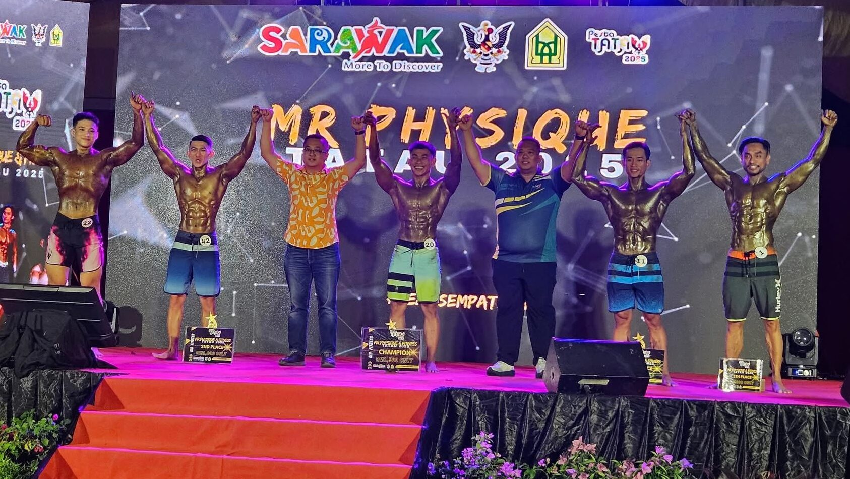 Thousands Celebrate Mr Physique & Fitness Tatau 2025 with Int’l Stars
