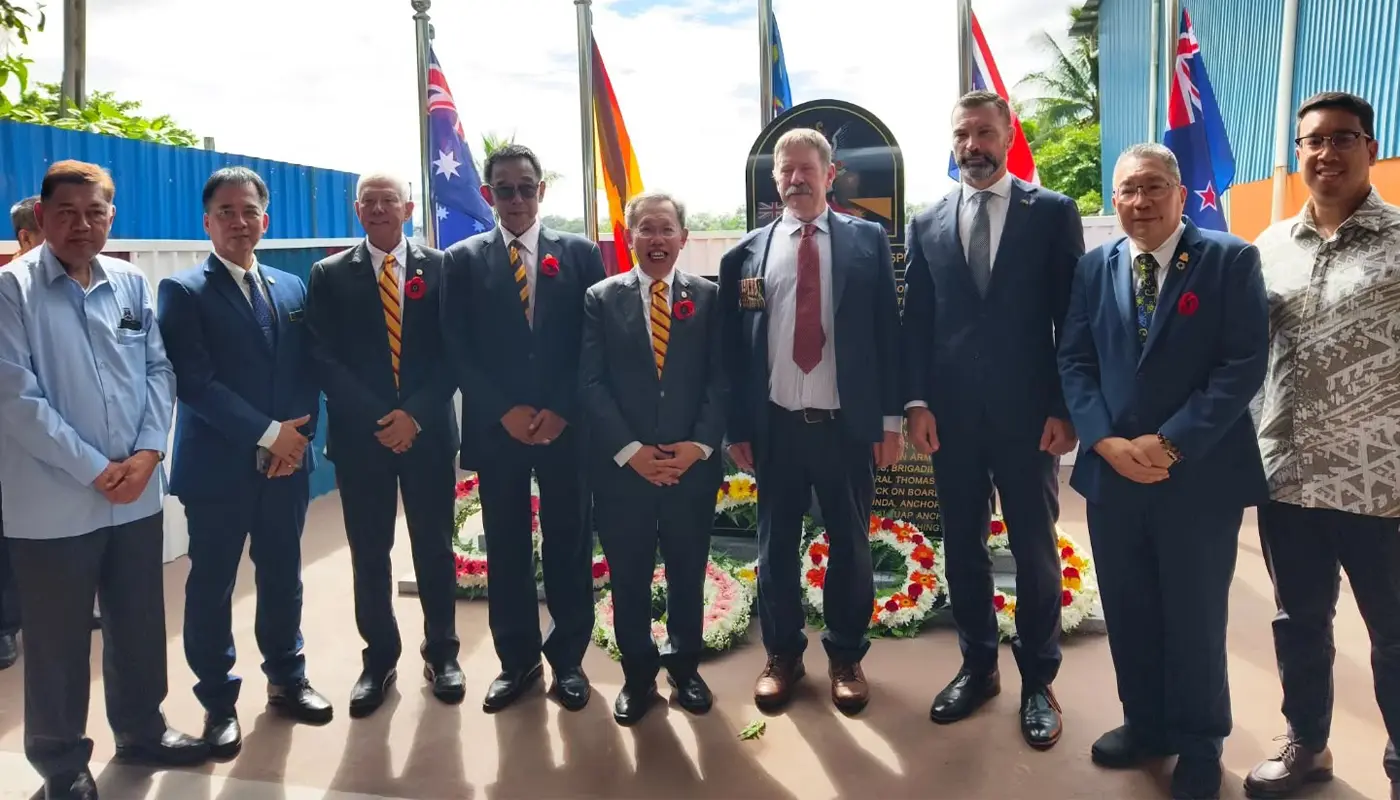 WWII Liberation Monument Unveiled in Kuching