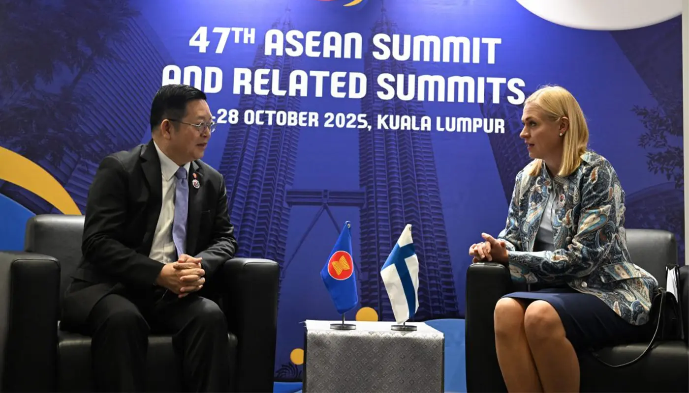 ASEAN Secretary-General meets Finland’s Foreign Minister to deepen cooperation 1 ASEAN Secretary-General meets Finland’s Foreign Minister to deepen cooperation