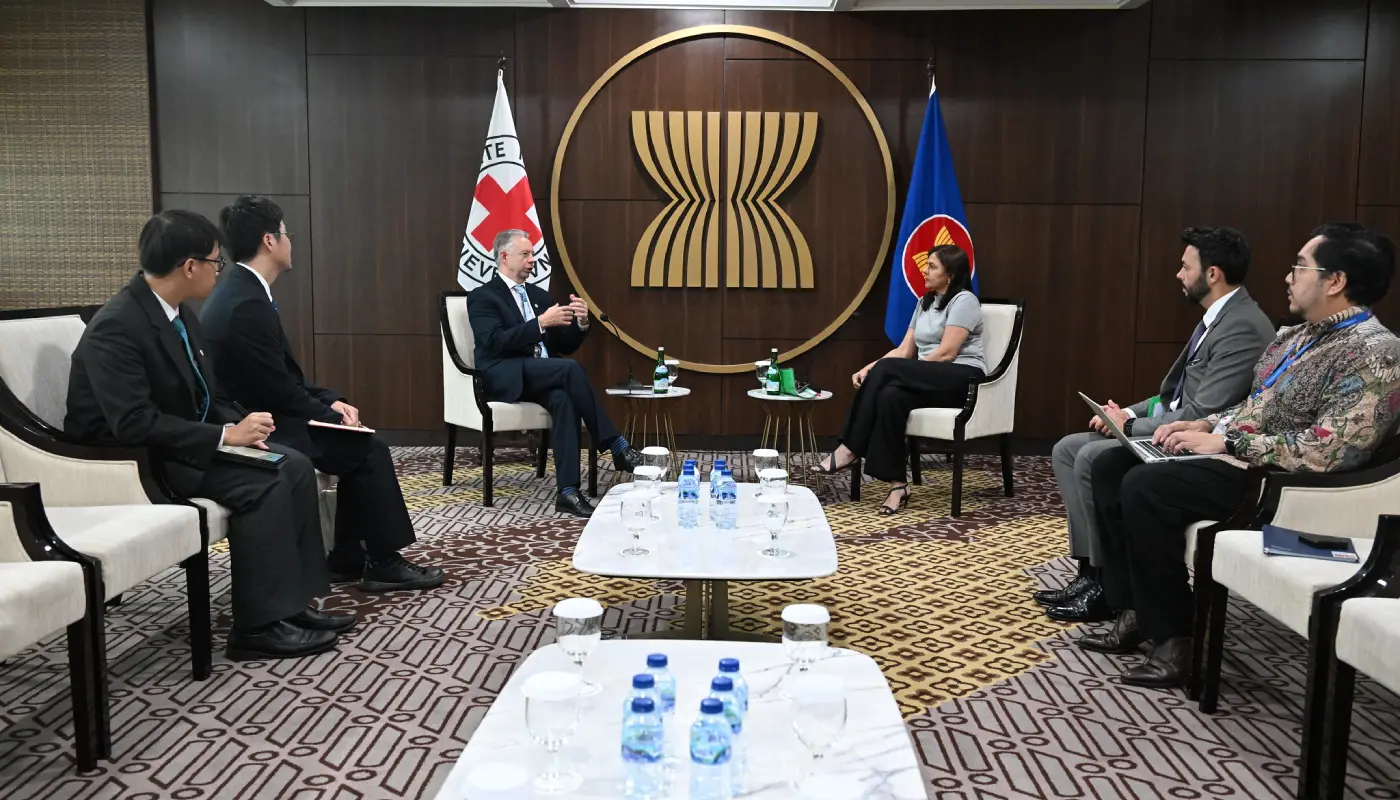 ASEAN and ICRC Strengthen Humanitarian Cooperation
