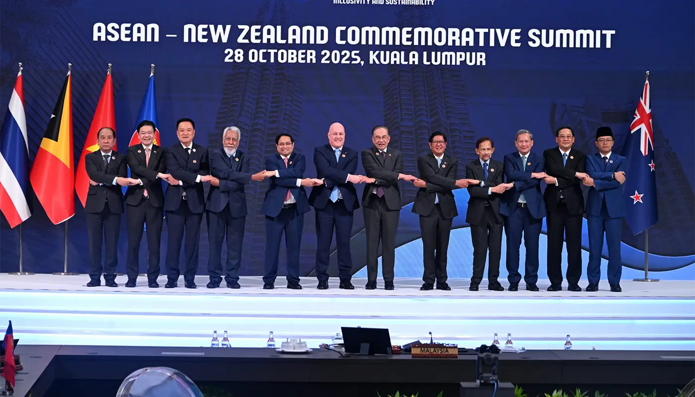 ASEAN and New Zealand Elevate Ties with Comprehensive Strategic Partnership 1 ASEAN and New Zealand Elevate Ties with Comprehensive Strategic Partnership