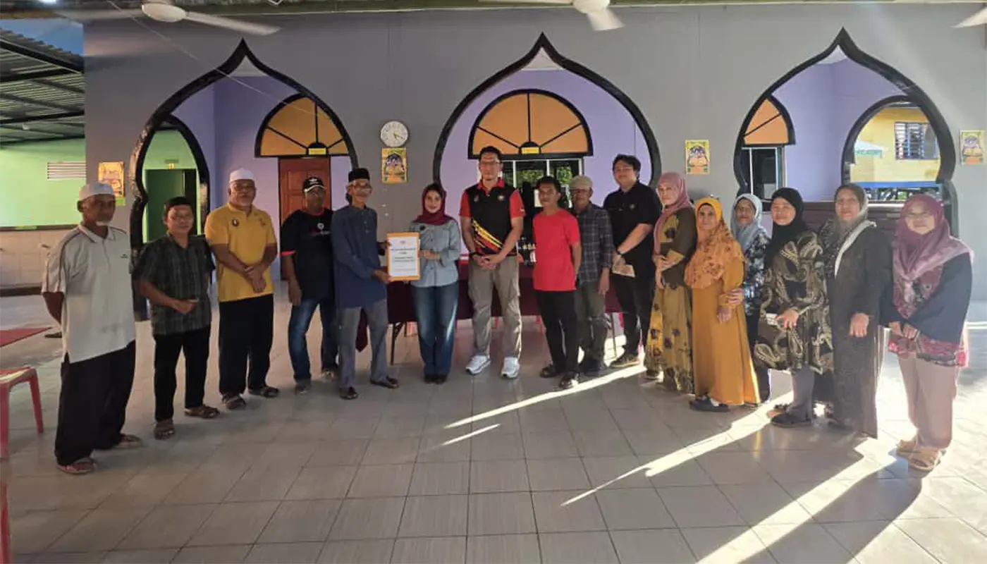 Batang Sadong Surau Mosque Upgrades Completed