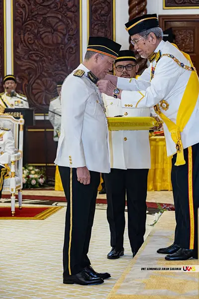 DPM Heads 42 Honoured in Sarawak State Awards