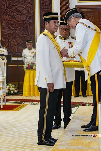 DPM Heads 42 Honoured in Sarawak State Awards