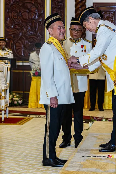 DPM Heads 42 Honoured in Sarawak State Awards
