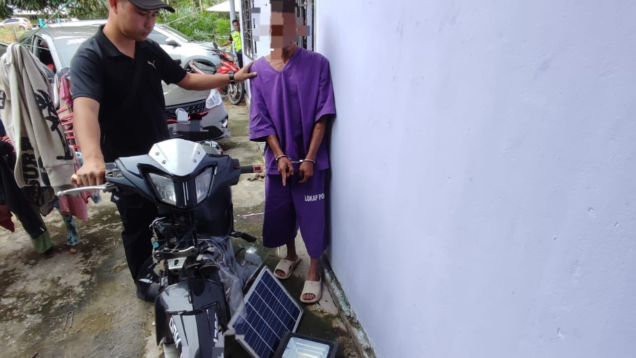 Drug-Positive Suspect Arrested for Solar Lamp Theft in Kabong