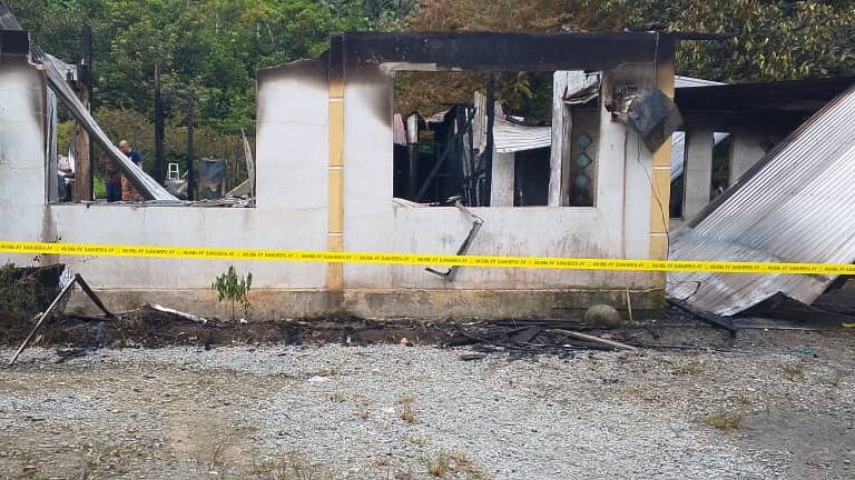 House Razed in Fire on Jalan Sawmill, Sebuyau — No Injuries Reported