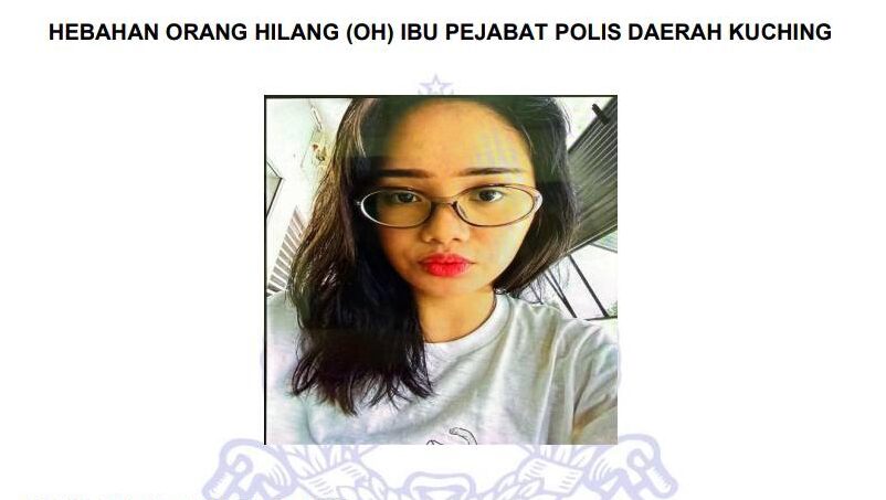 Kuching Police Seek Public Help to Find Missing 24-Year-Old Woman 1 Kuching Police Seek Public Help to Find Missing 24-Year-Old Woman