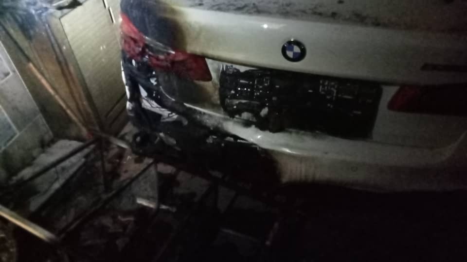 Luxury Car and Home Saved from Major Fire on Jalan Almeria, Miri