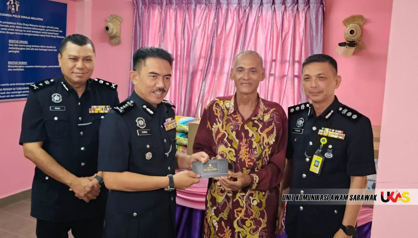 Miri Police Honour Retired Officers with Bakul Rahmah