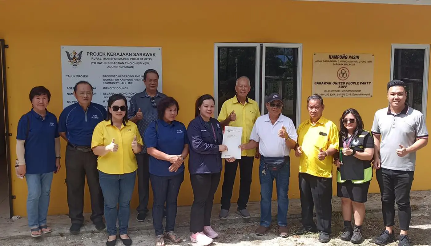 Miri RTP Projects Handed Over After Completion