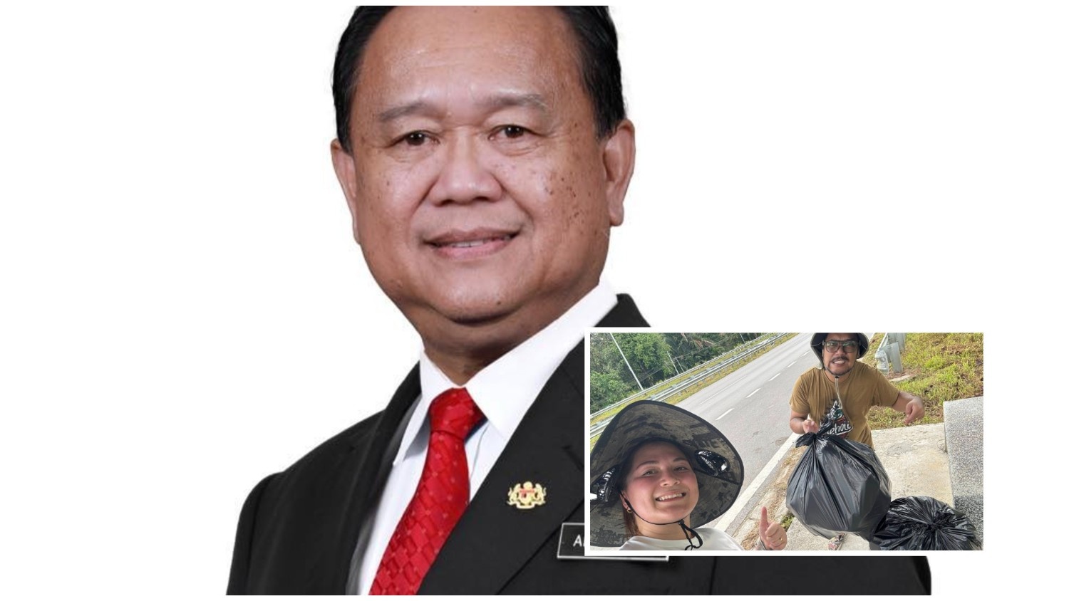 Nanta Praises Young Creators for Keeping Pan Borneo Highway Clean