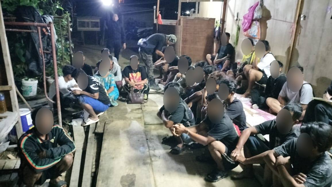 Ops Sapu in Sibu 34 Foreign Nationals Detained in Immigration Sweep