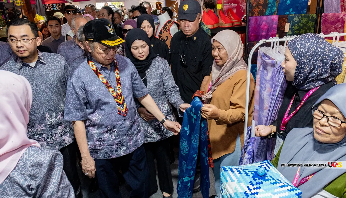 Royal Visit Boosts Pahang-Sarawak Craft Ties